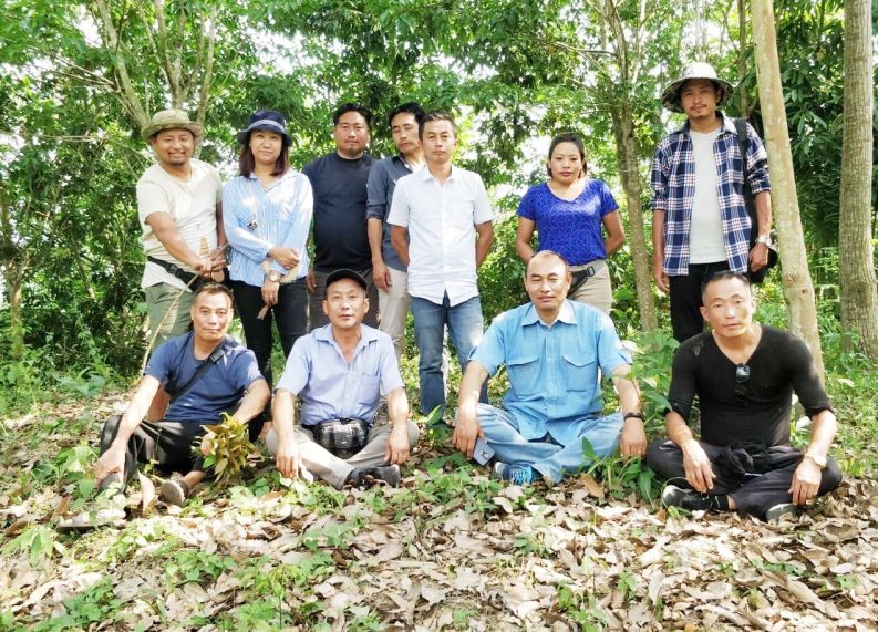 As part of the inter-district exchange learning programme, the Department of Land Resources, Tuensang visited Wokha on April 14 and 15. (Morung Photo)